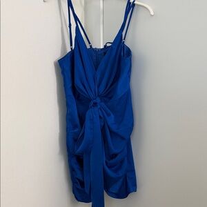 Blue Sleeveless Dress